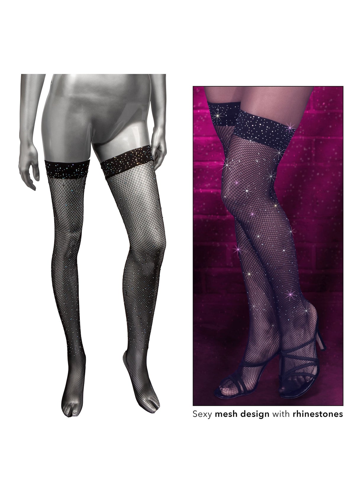 CalExotics Radiance Thigh High Stockings