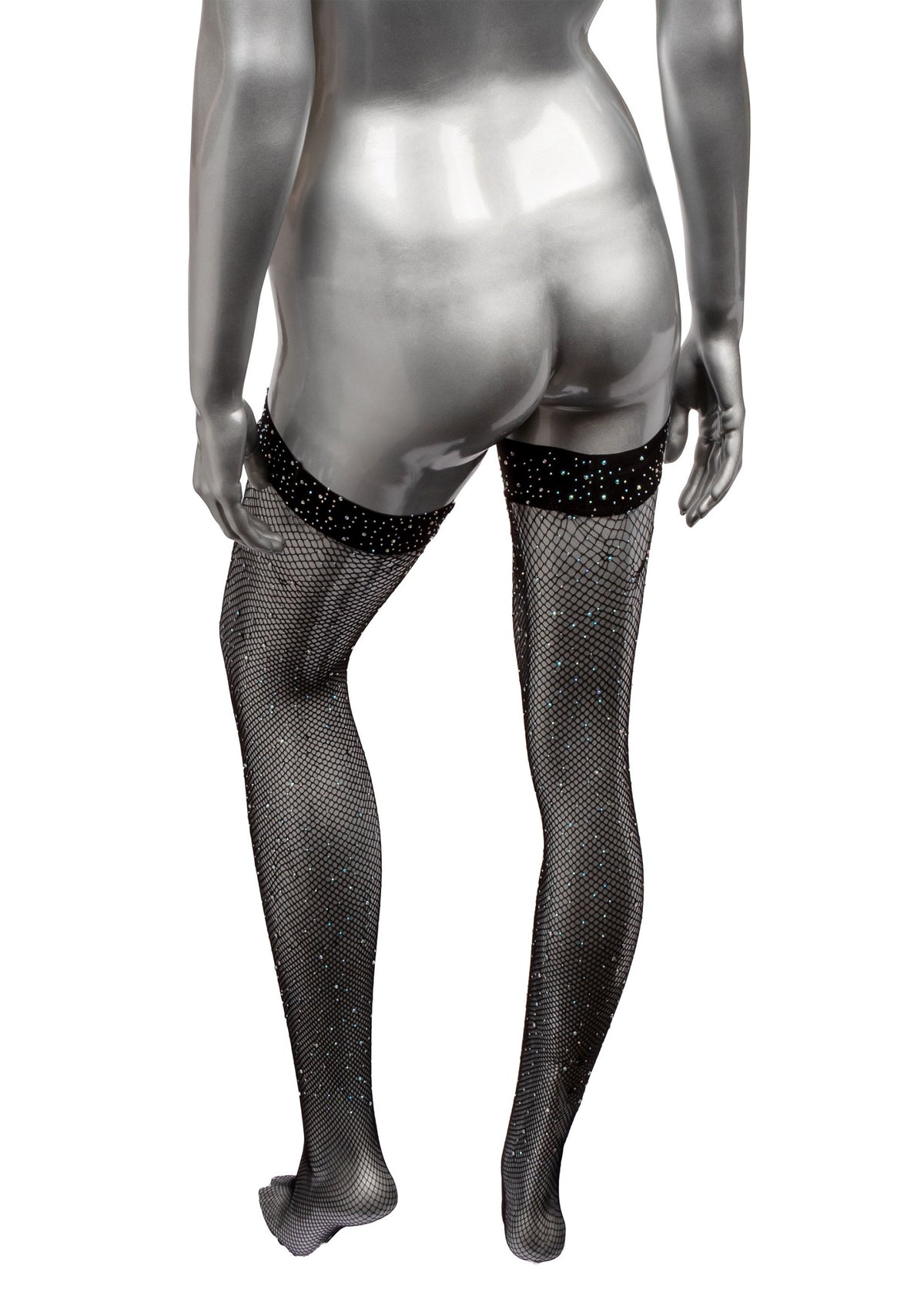 CalExotics Radiance Plus Size Thigh High Stockings