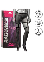 CalExotics Radiance One Piece Garter Skirt with Thigh Highs