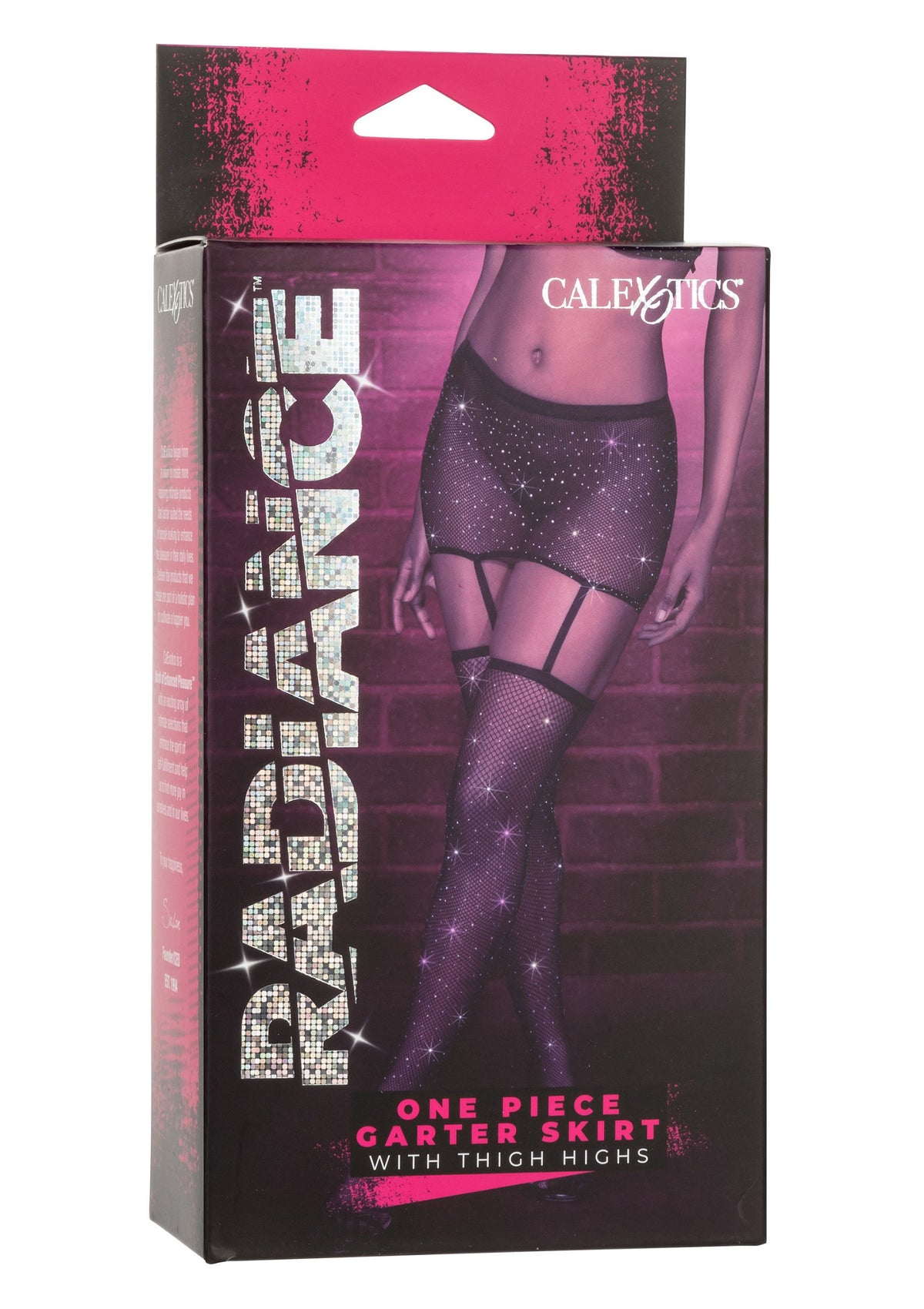 CalExotics Radiance One Piece Garter Skirt with Thigh Highs