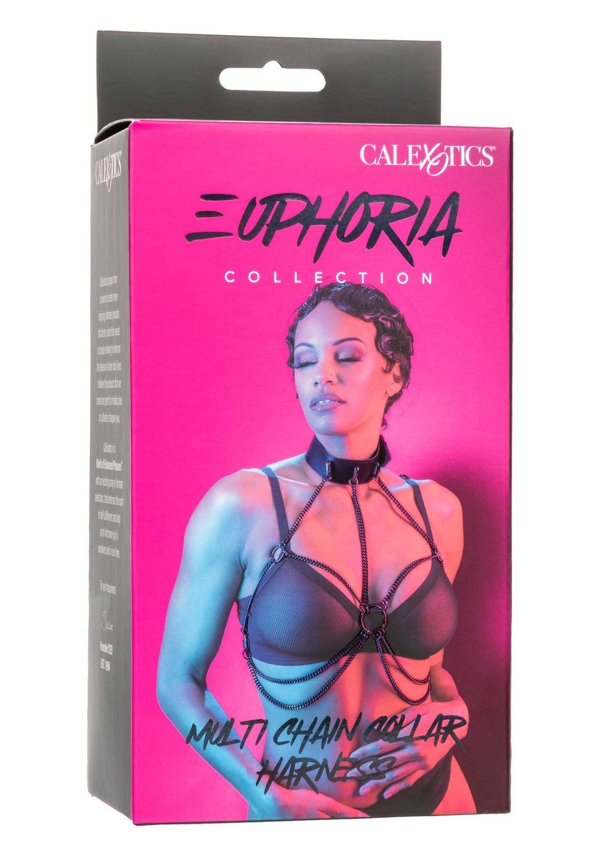 CalExotics Euphoria Collection Multi Chain Collar Harness