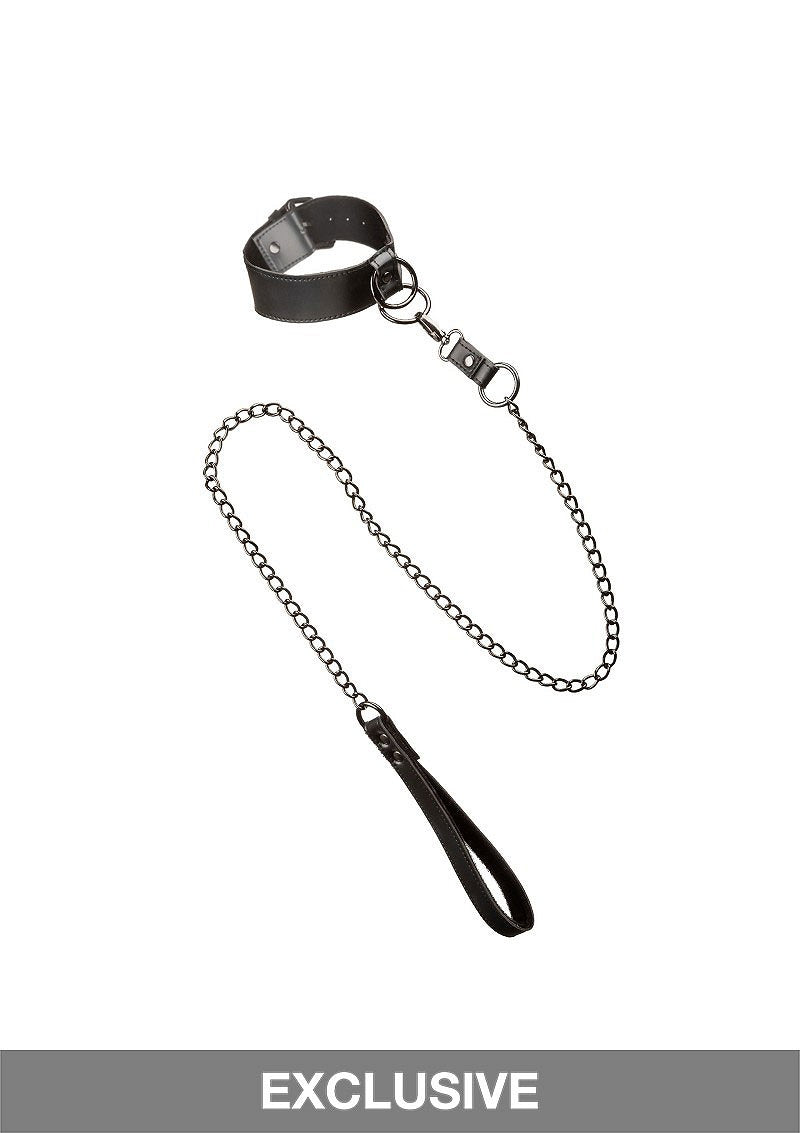 CalExotics Euphoria Collection Collar with Chain Leash