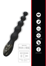 Hidden Desire Extreme Beaded Anal Power Vibrator