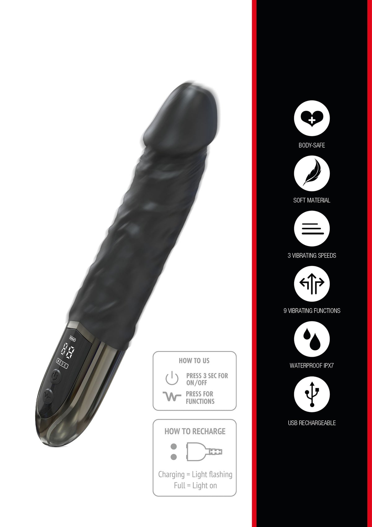 Hidden Desire Extreme Anal Power Vibrator