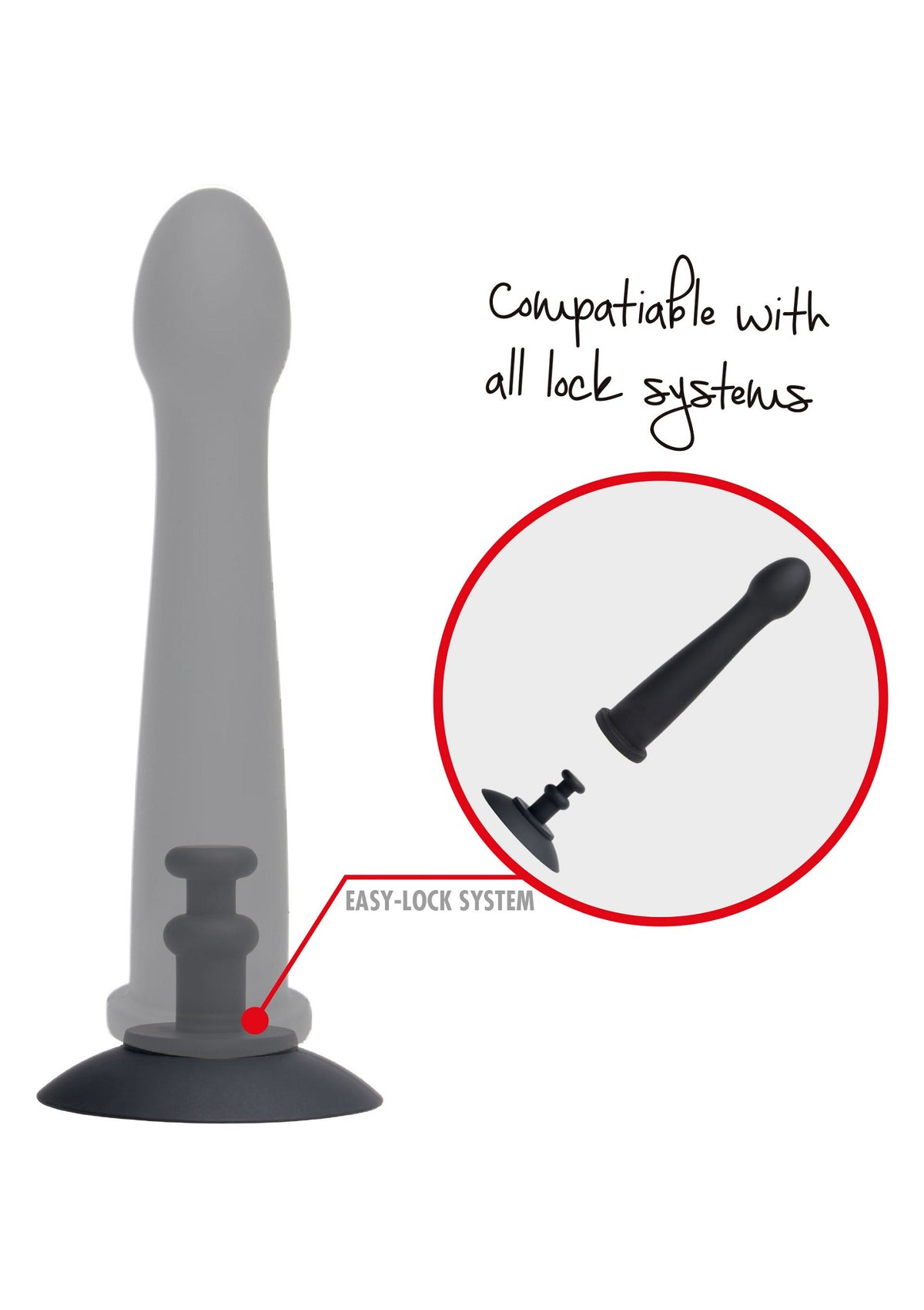 Hidden Desire Bangers Fuck Machines Easy-Lock Suction Cup