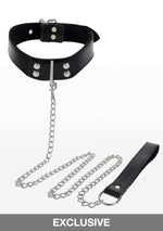 Taboom Bondage Essentials Elegant Collar and Chain Leash