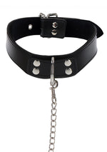 Taboom Bondage Essentials Elegant Collar and Chain Leash