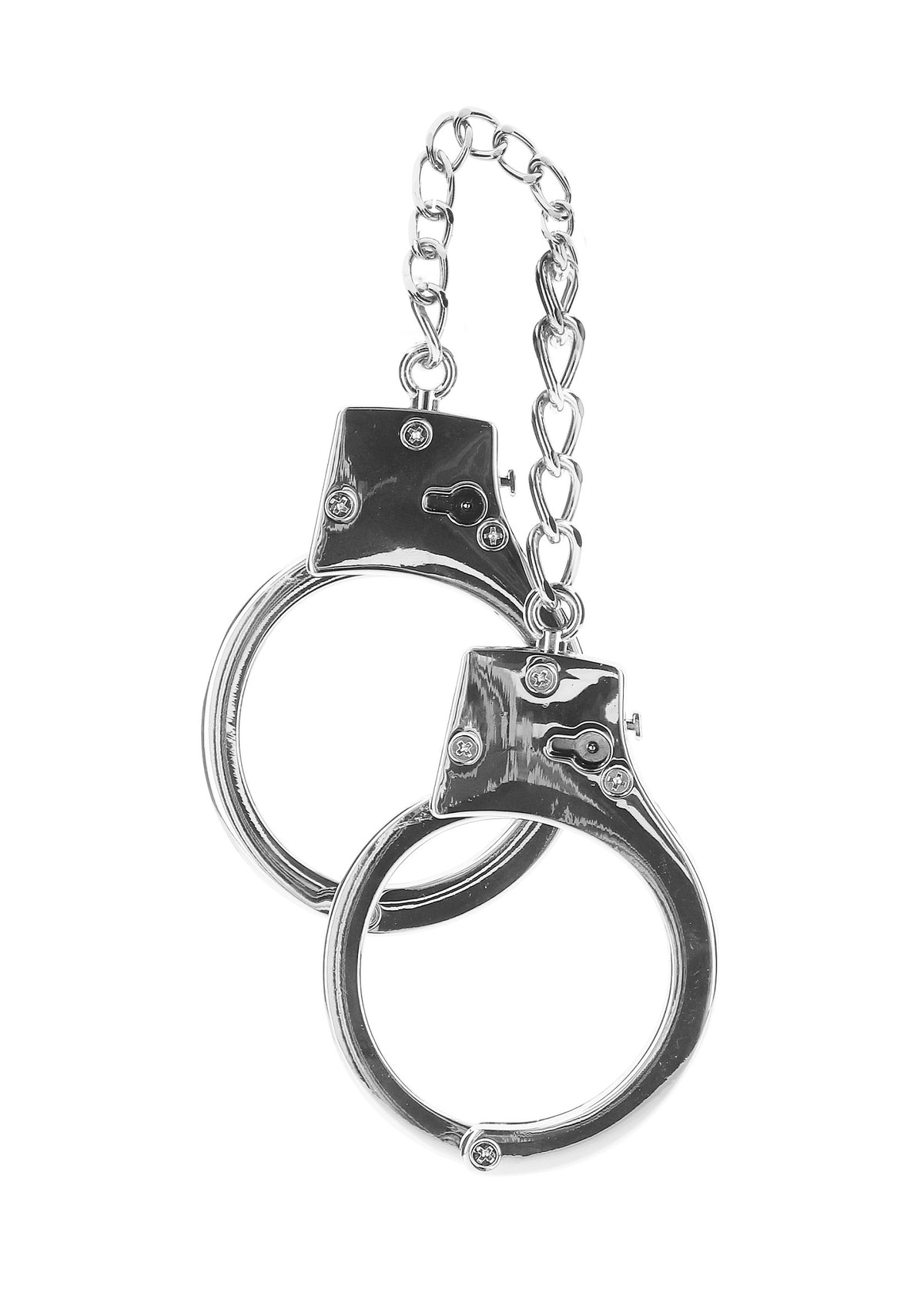 Taboom Bondage Essentials Silver Plated BDSM Handcuffs