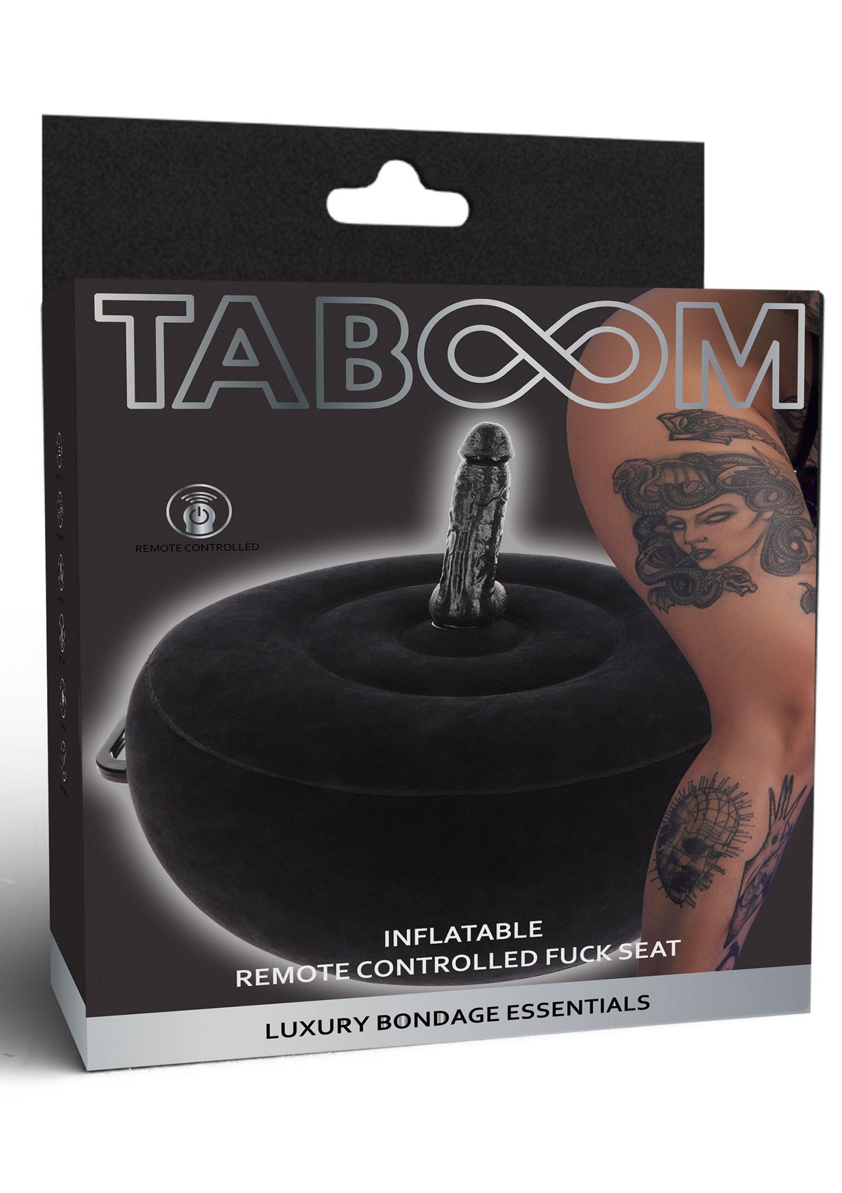 Taboom Bondage Essentials Inflatable Fuck Seat with Remote