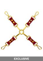Taboom Bondage in Luxury Hogtie