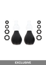 Taboom Nipple Play Nipple Enlargers with 8 Rings