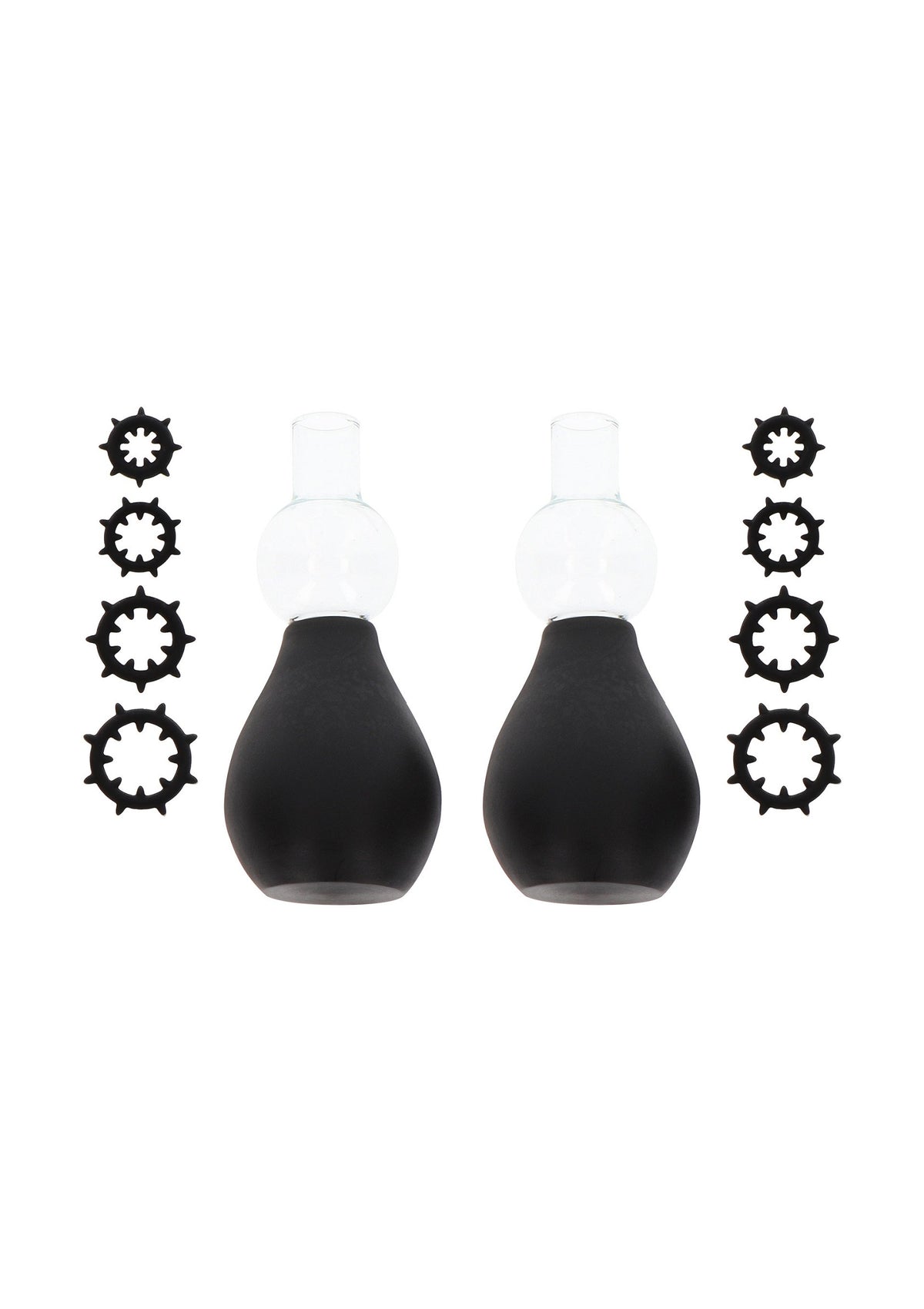 Taboom Nipple Play Nipple Enlargers with 8 Rings