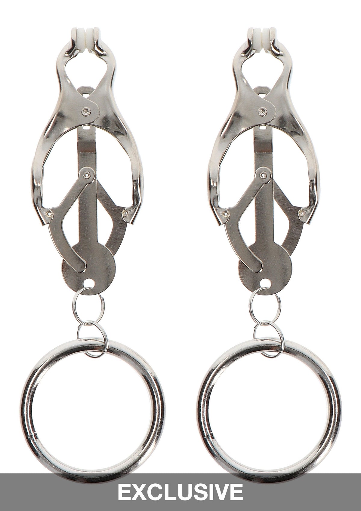 Taboom Nipple Play Butterfly Clamps With Ring