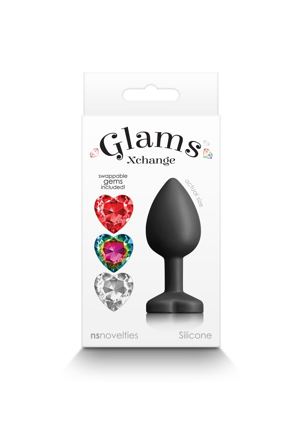 NS Novelties Glams Xchange Heart Small