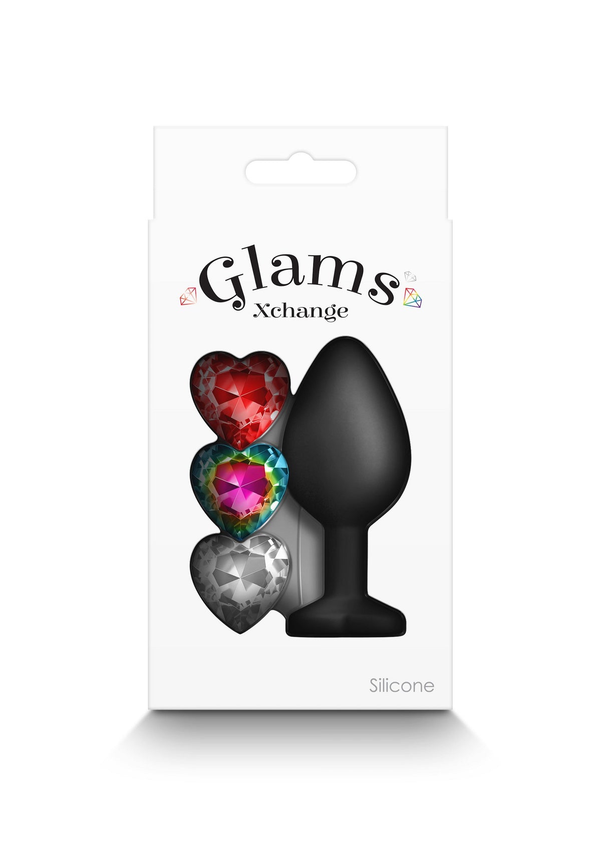 NS Novelties Glams Xchange Heart Medium