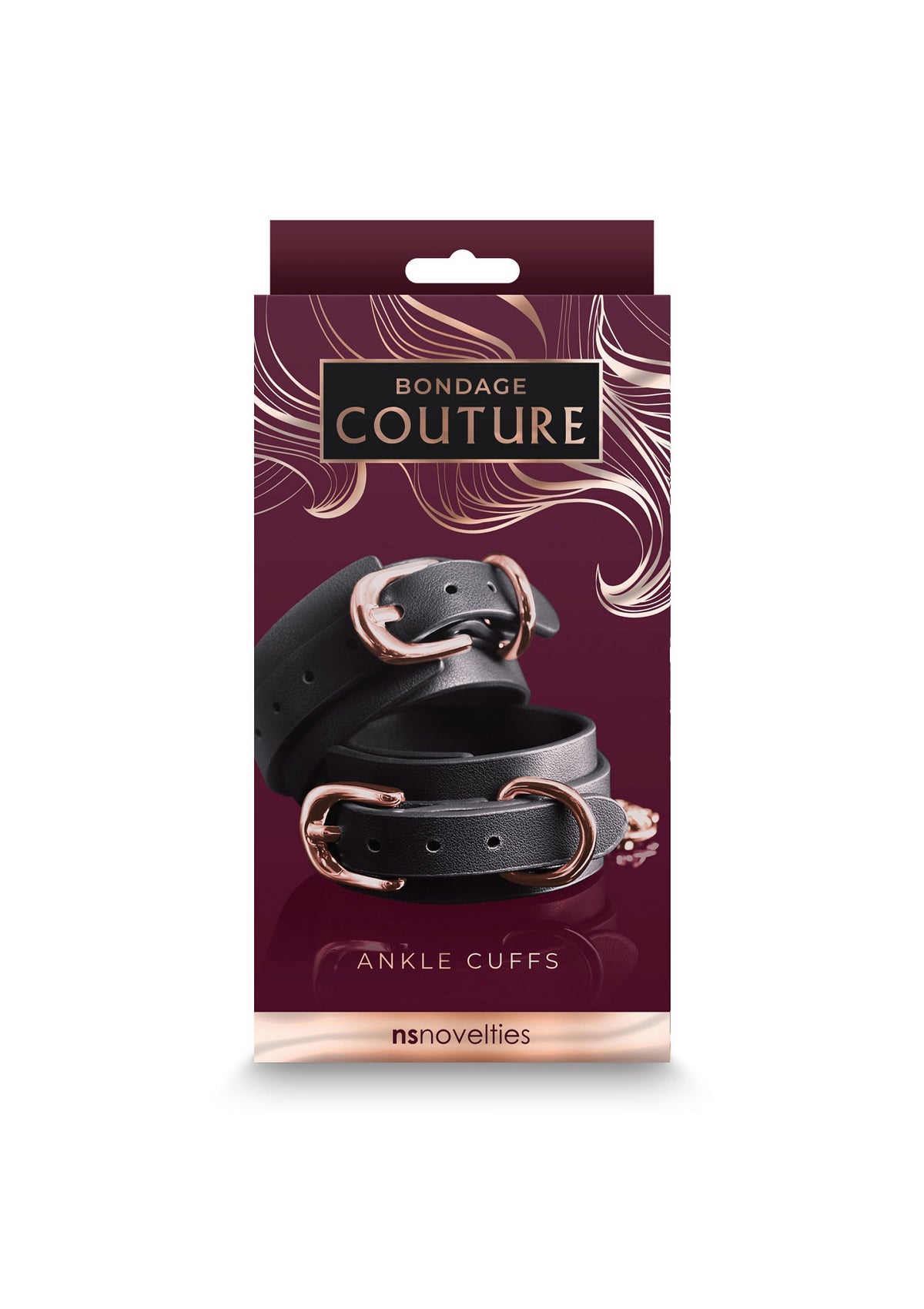 NS Novelties Bondage Couture Ankle Cuffs