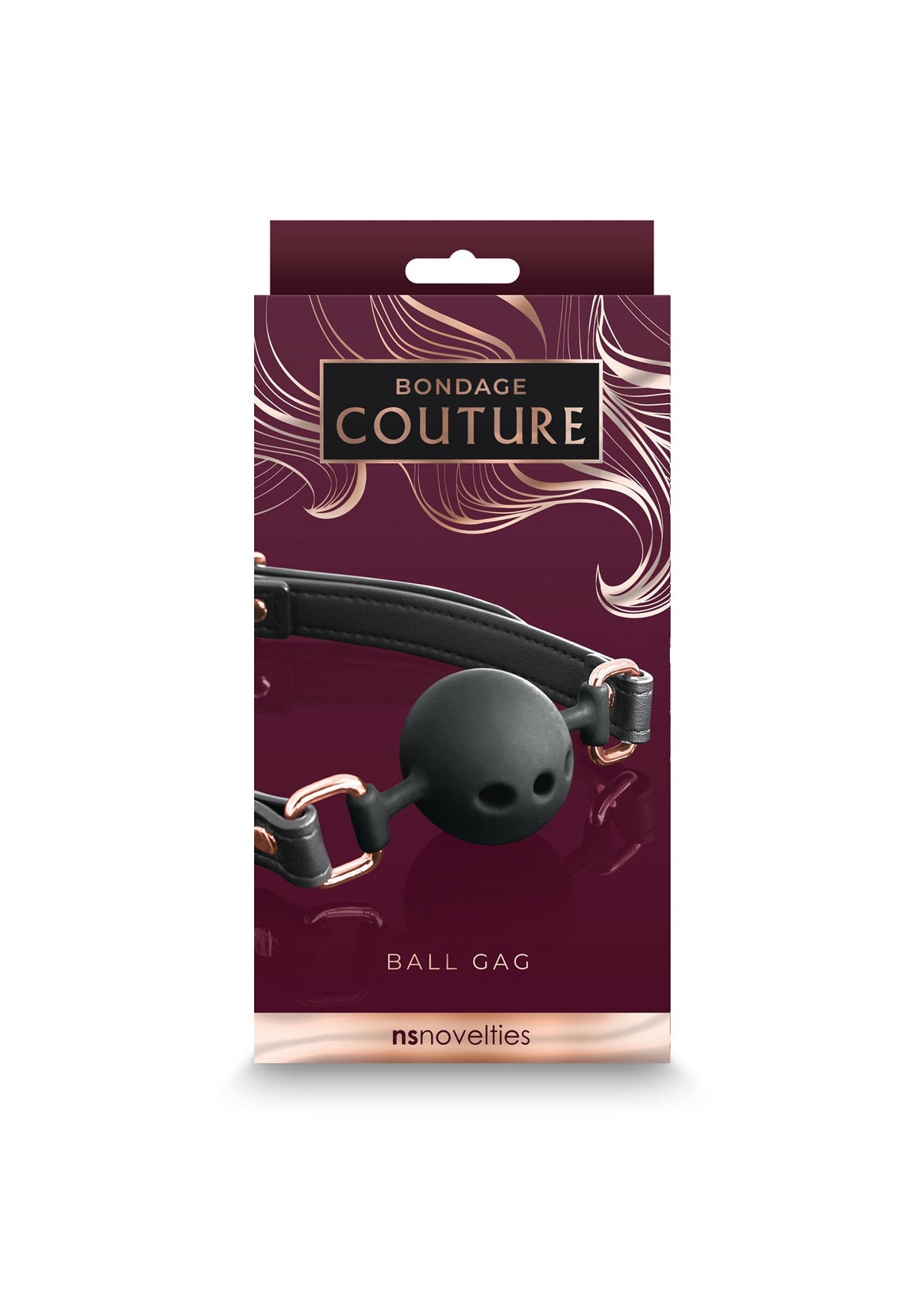 NS Novelties Bondage Couture Ball Gag