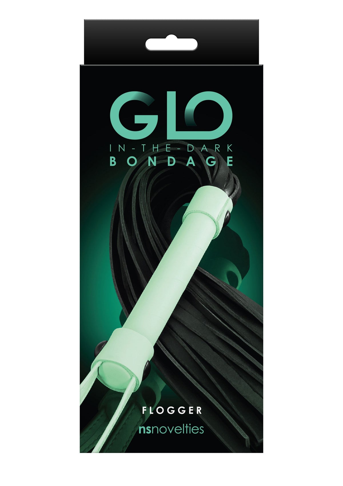 NS Novelties GLO Bondage Flogger