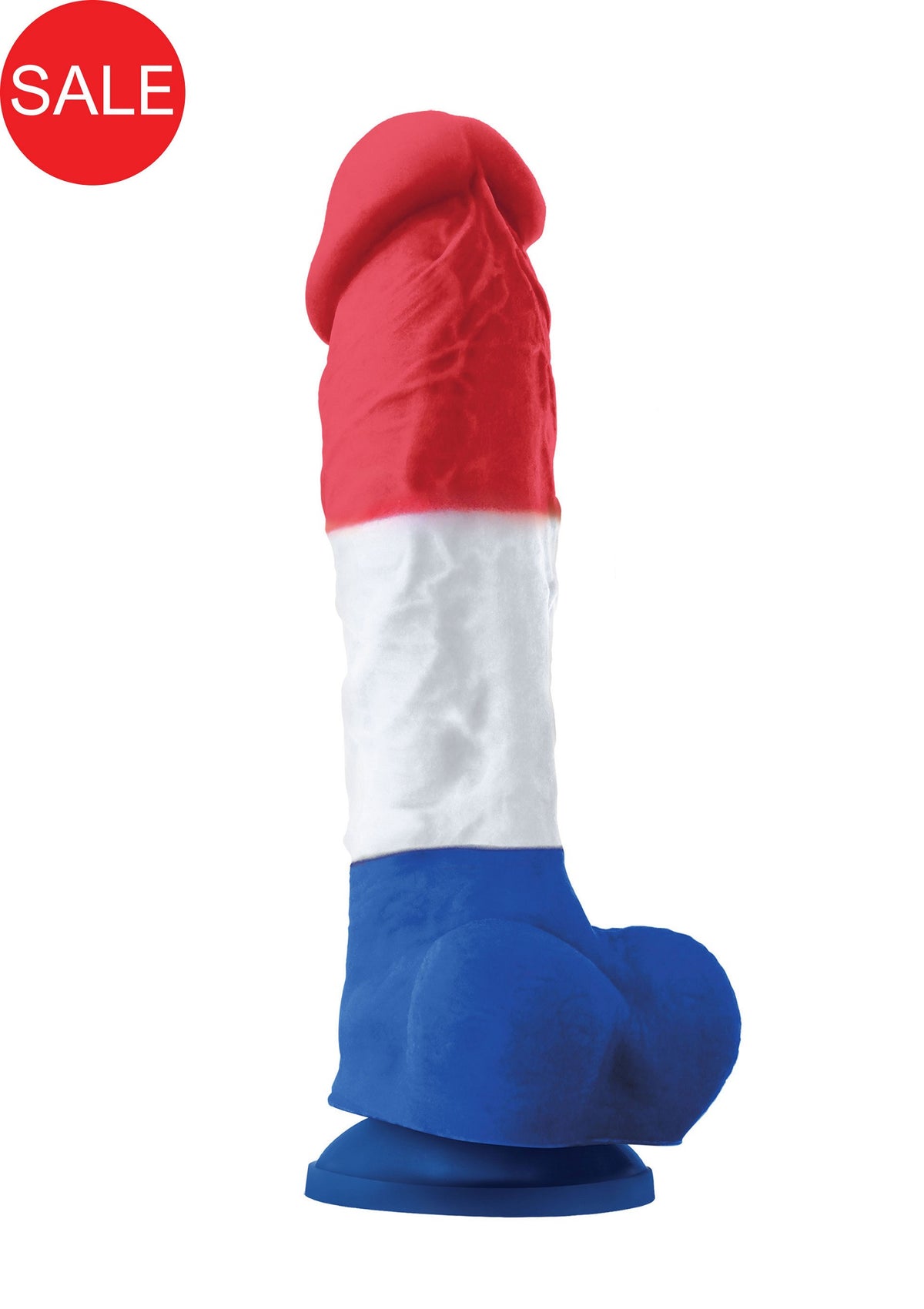 NS Novelties Tricolor Dildo 8'