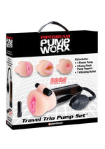 Pipedream Pump Worx Travel Trio Pump Set