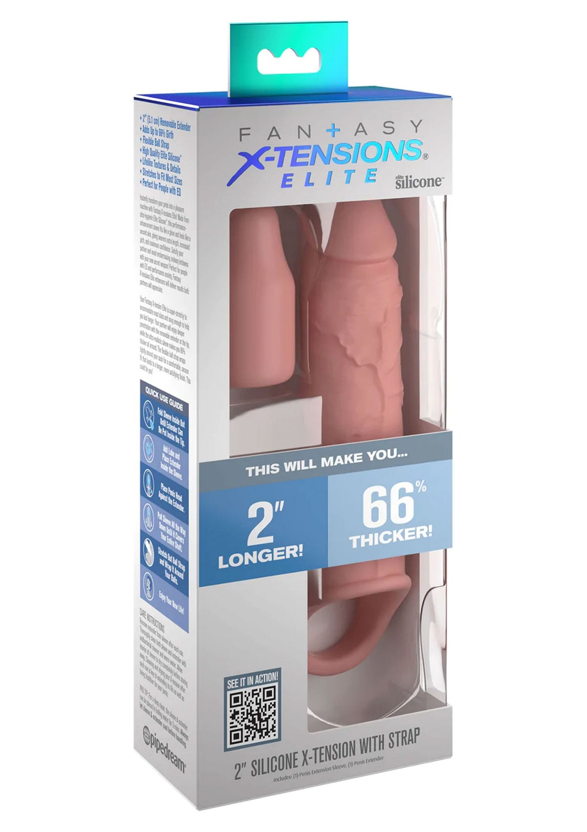 Pipedream Fantasy X-tensions Extension with Strap 6'