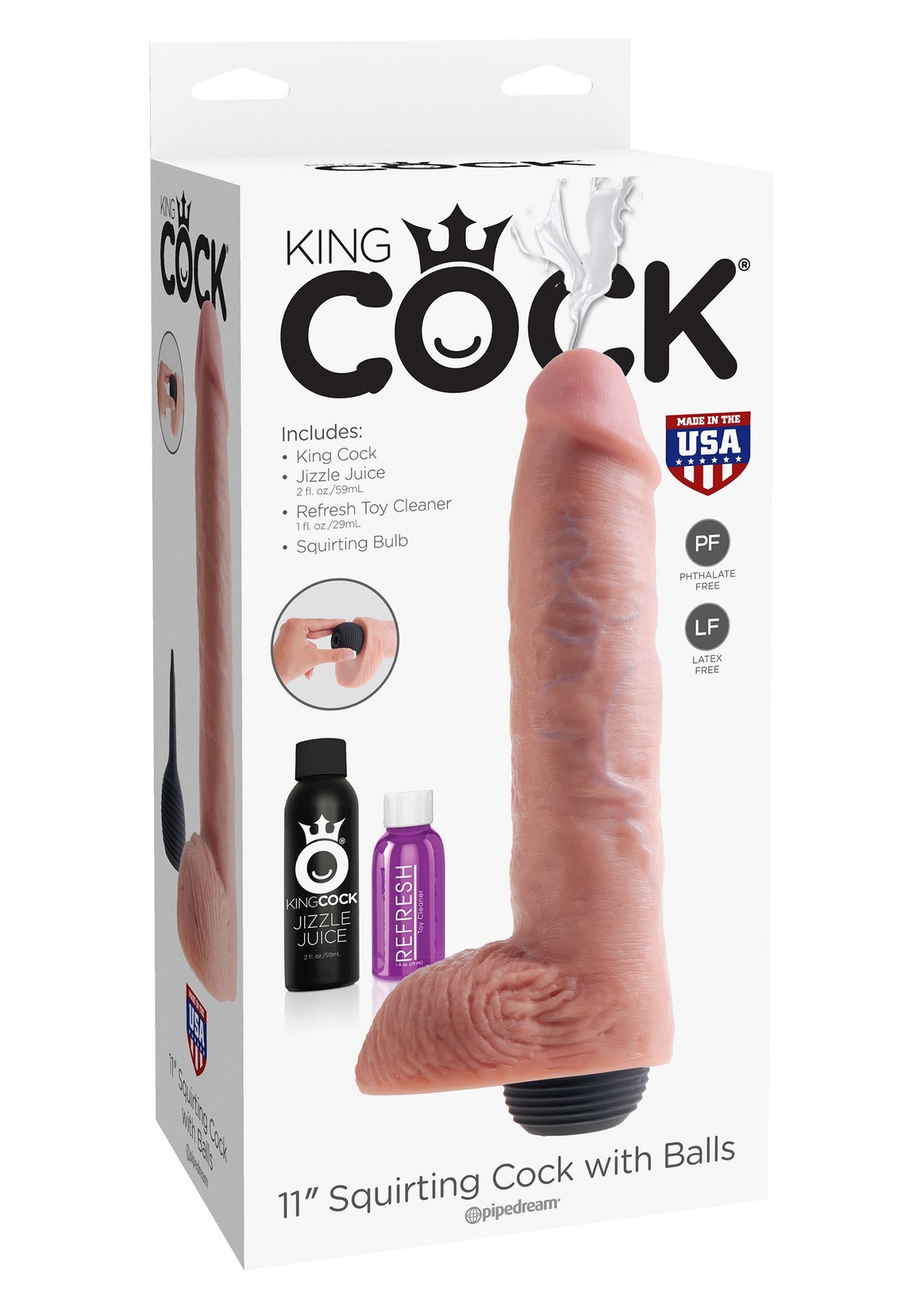 Pipedream King Cock Squirting Cock 11'