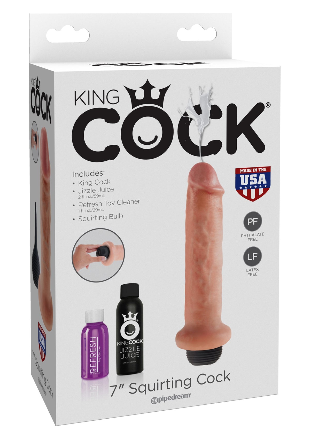 Pipedream King Cock Squirting Cock 7'