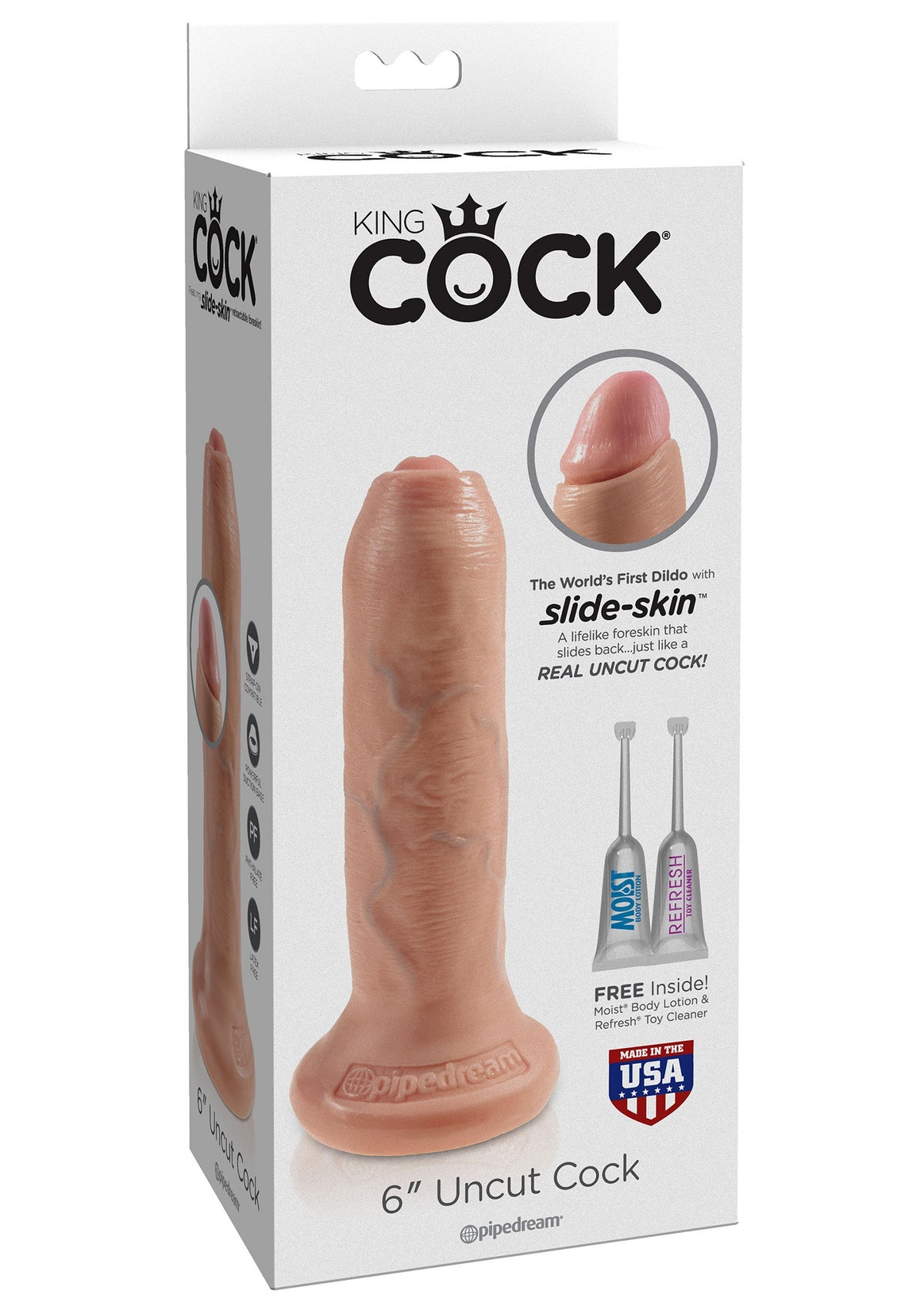 Pipedream King Cock 6' Uncut