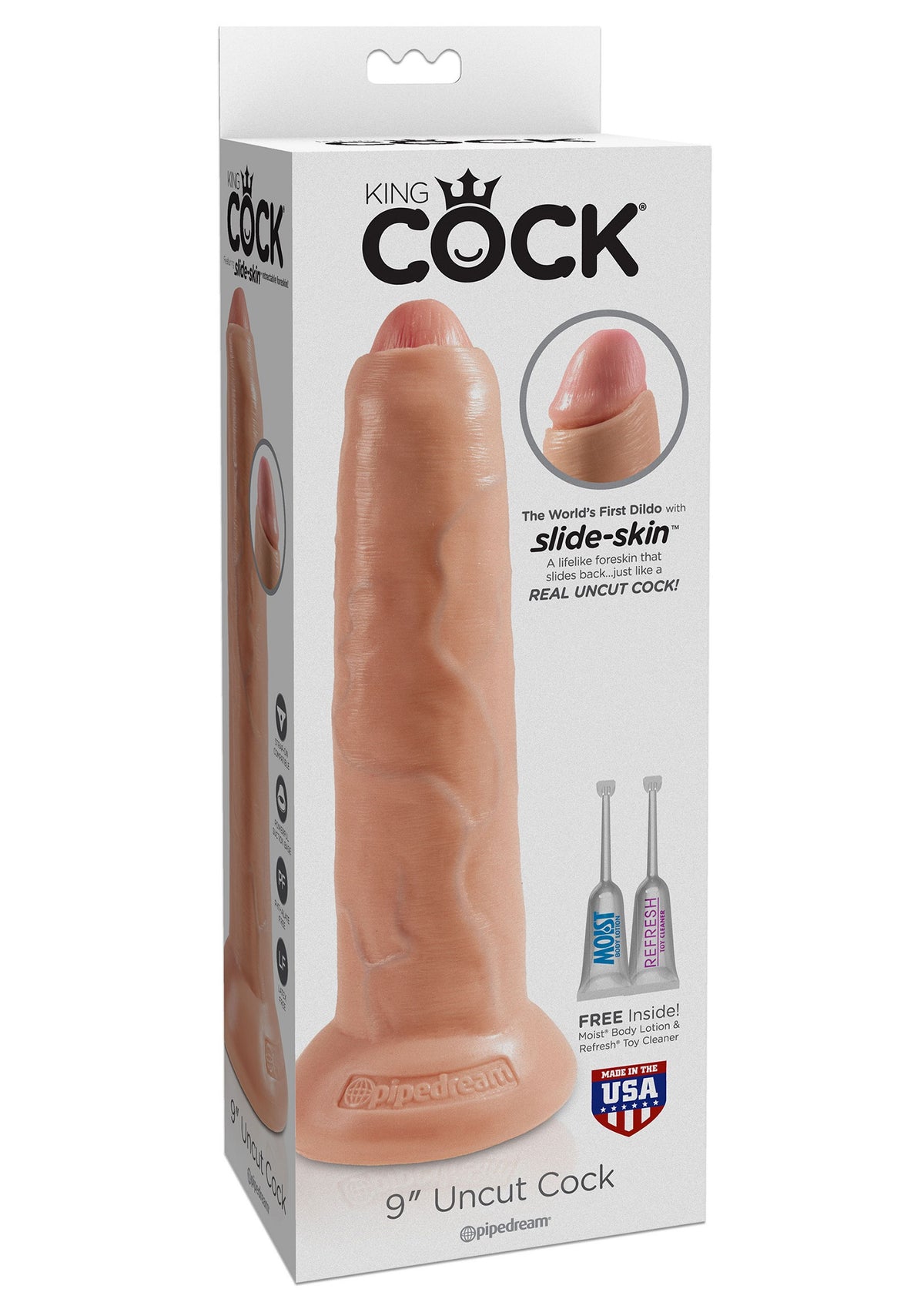 Pipedream King Cock 9' Uncut