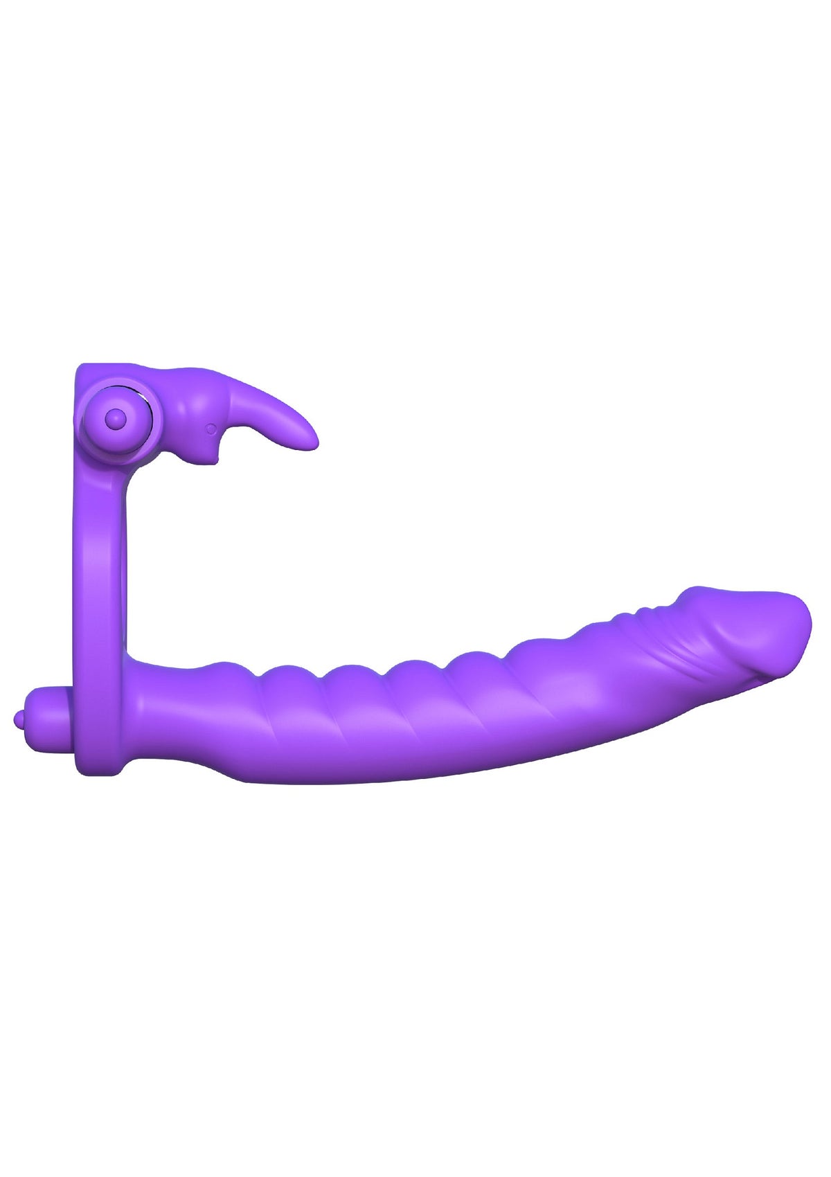 Pipedream Fantasy C-Ringz Silicone Double Pene Rabbit