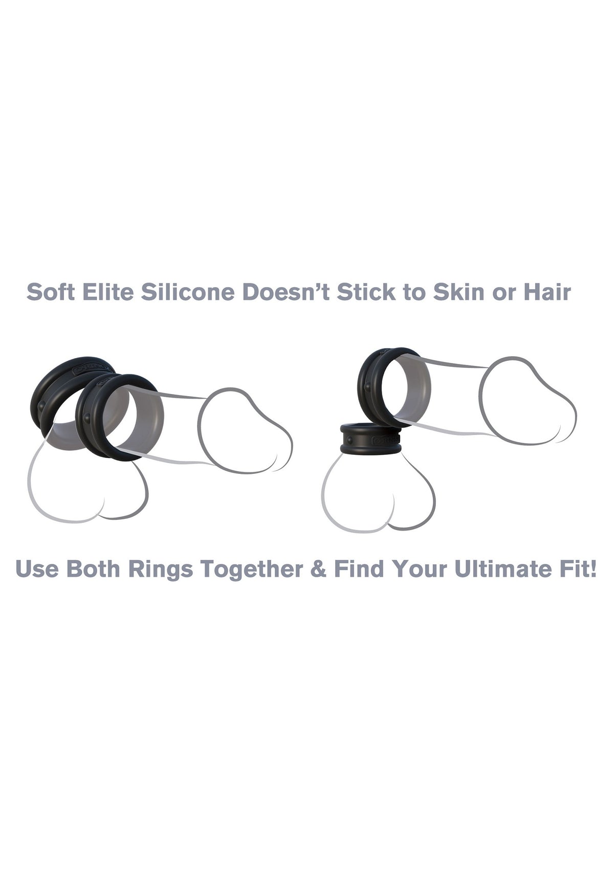 Pipedream Fantasy C-Ringz Max Width Silicone Rings
