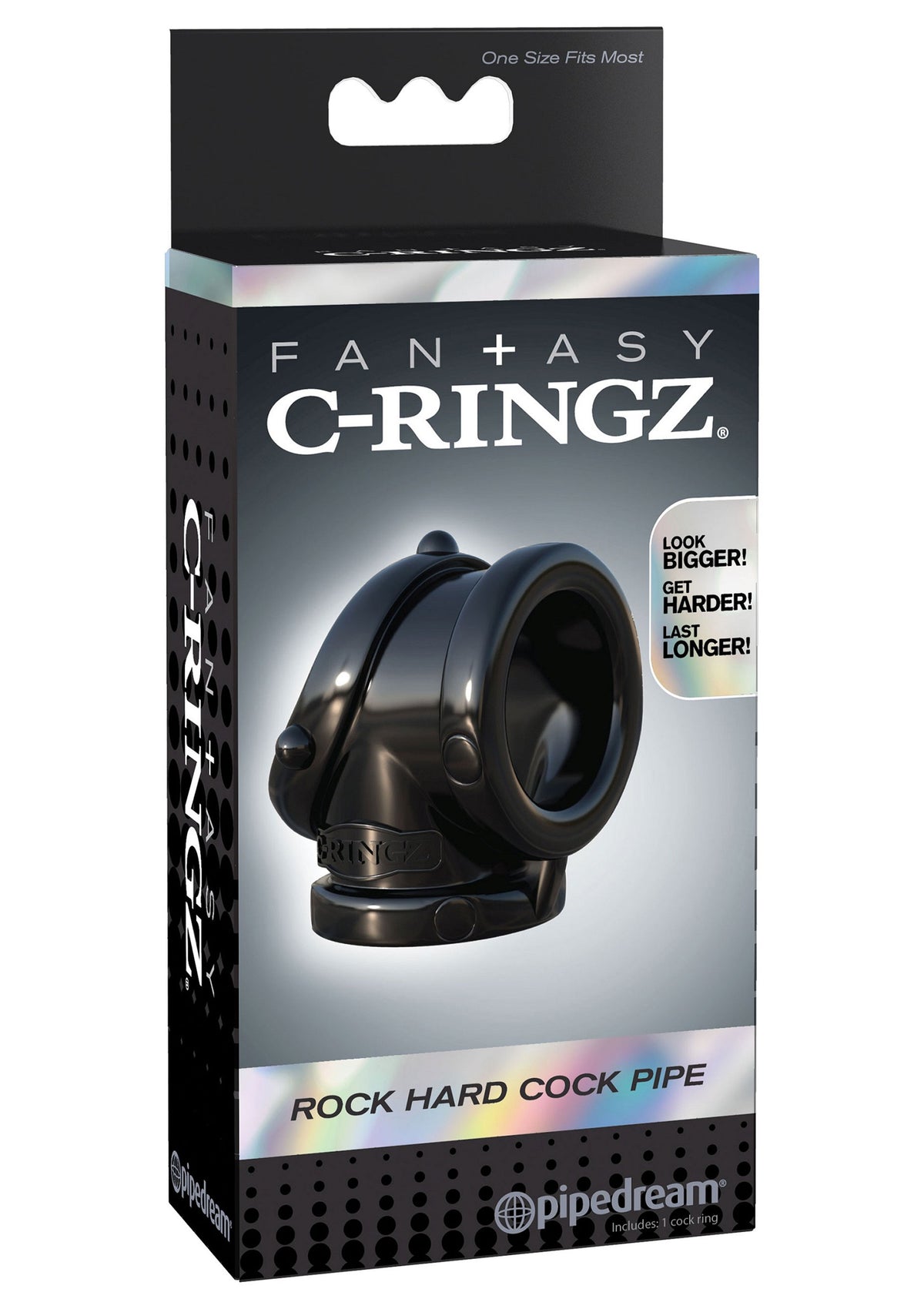 Pipedream Fantasy C-Ringz Rock Hard Cock Pipe
