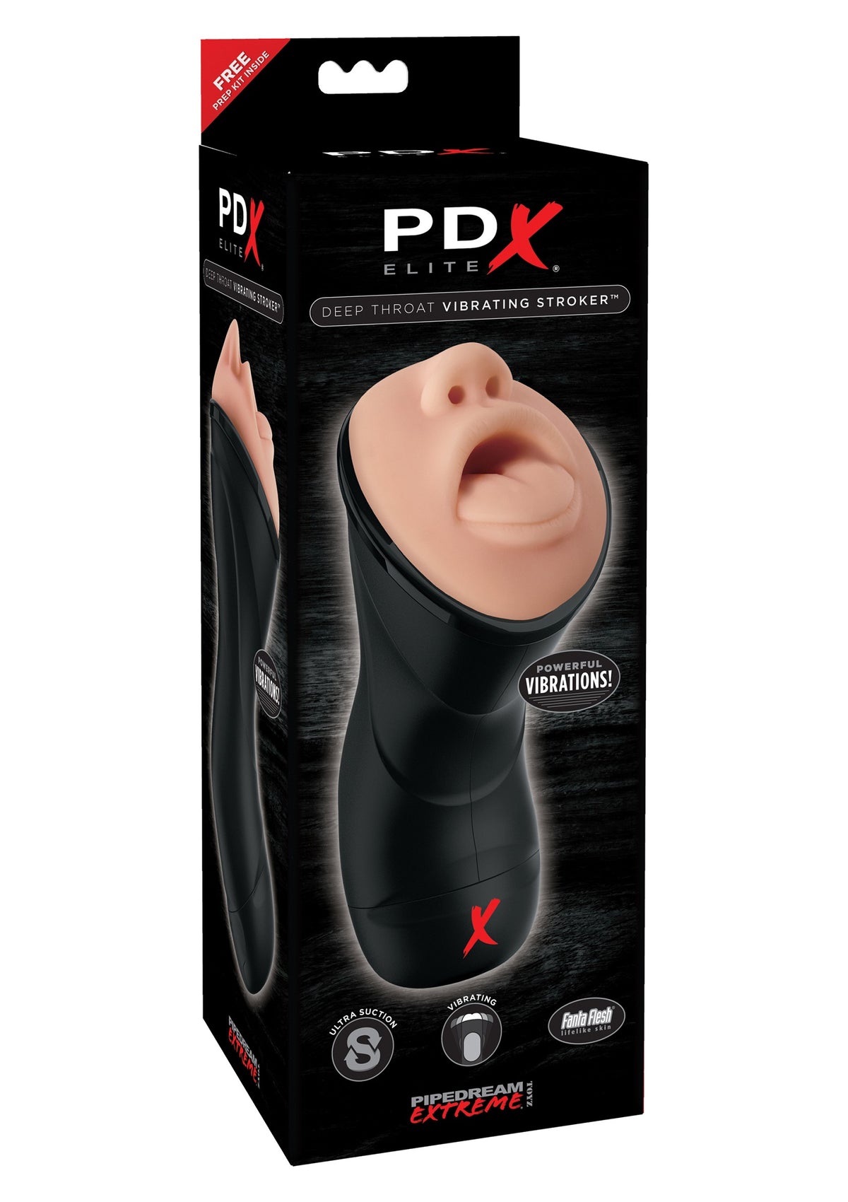 Pipedream PDX Elite Elite Deep Throat Vibrating Stoker