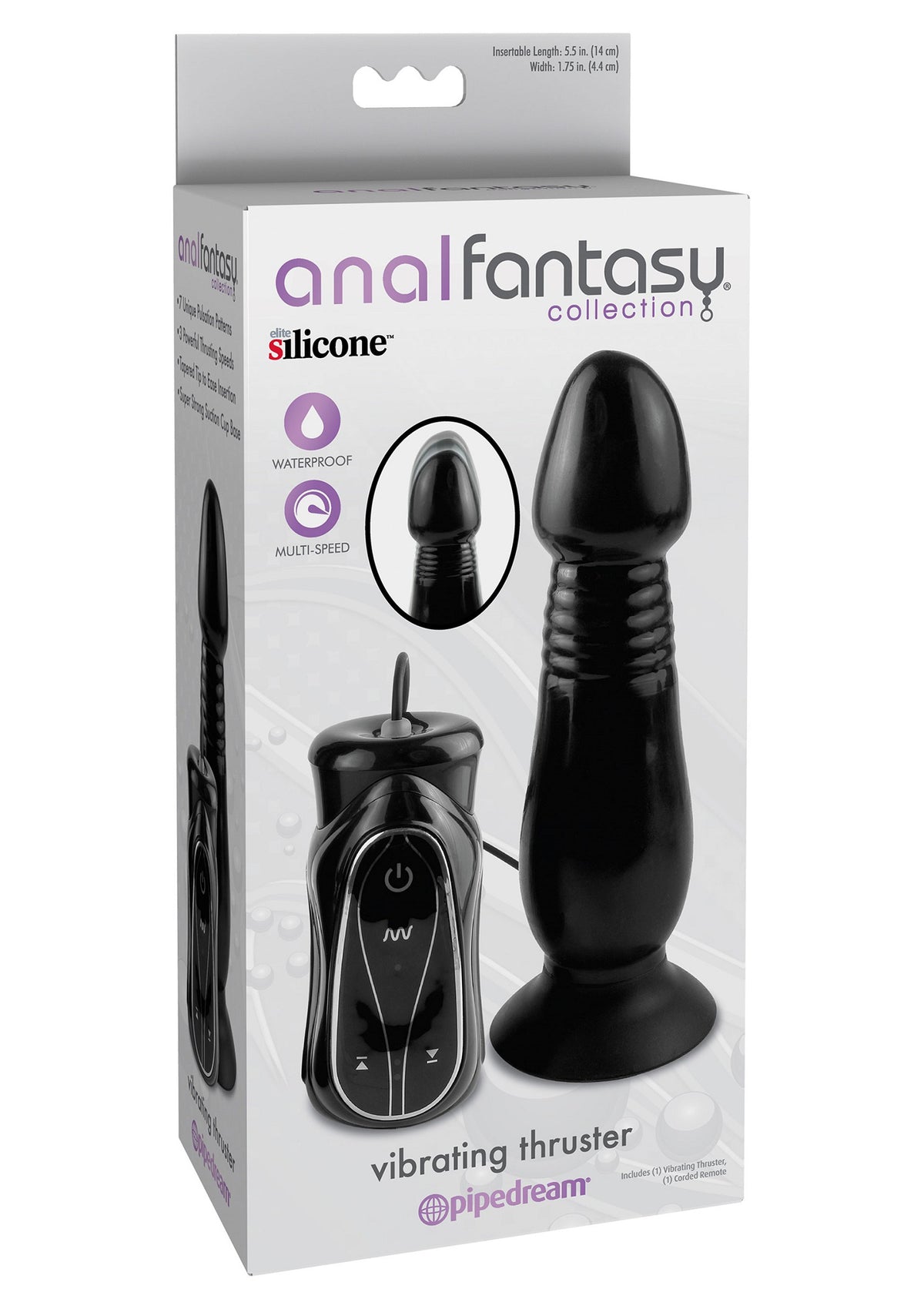 Pipedream Anal Fantasy Vibrating Thruster