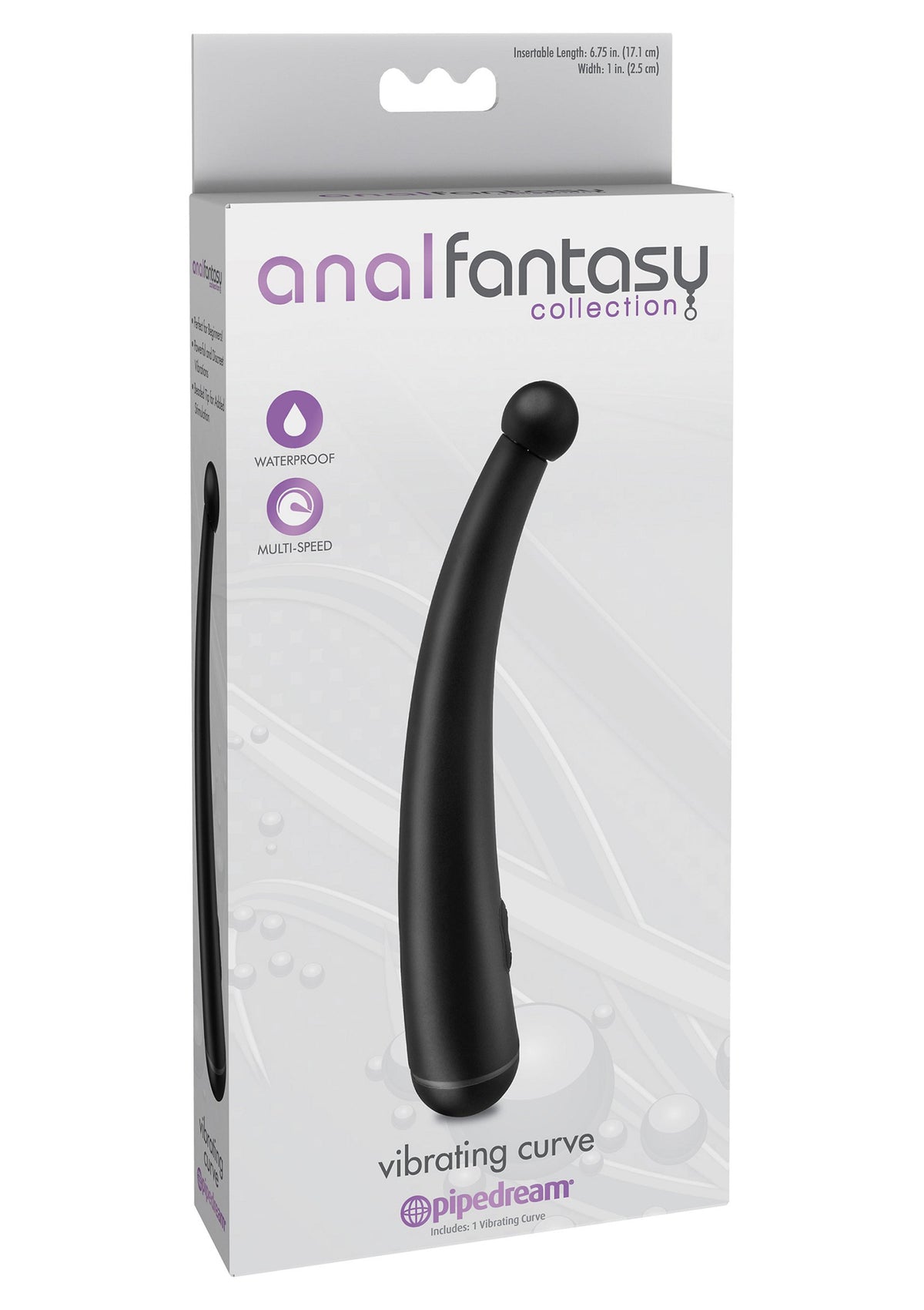 Pipedream Anal Fantasy Vibrating Curve