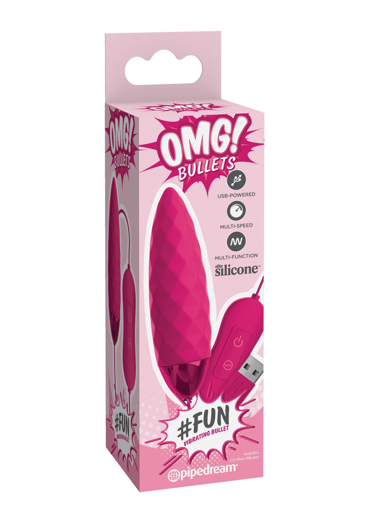 Pipedream OMG Fun Vibrating Bullet