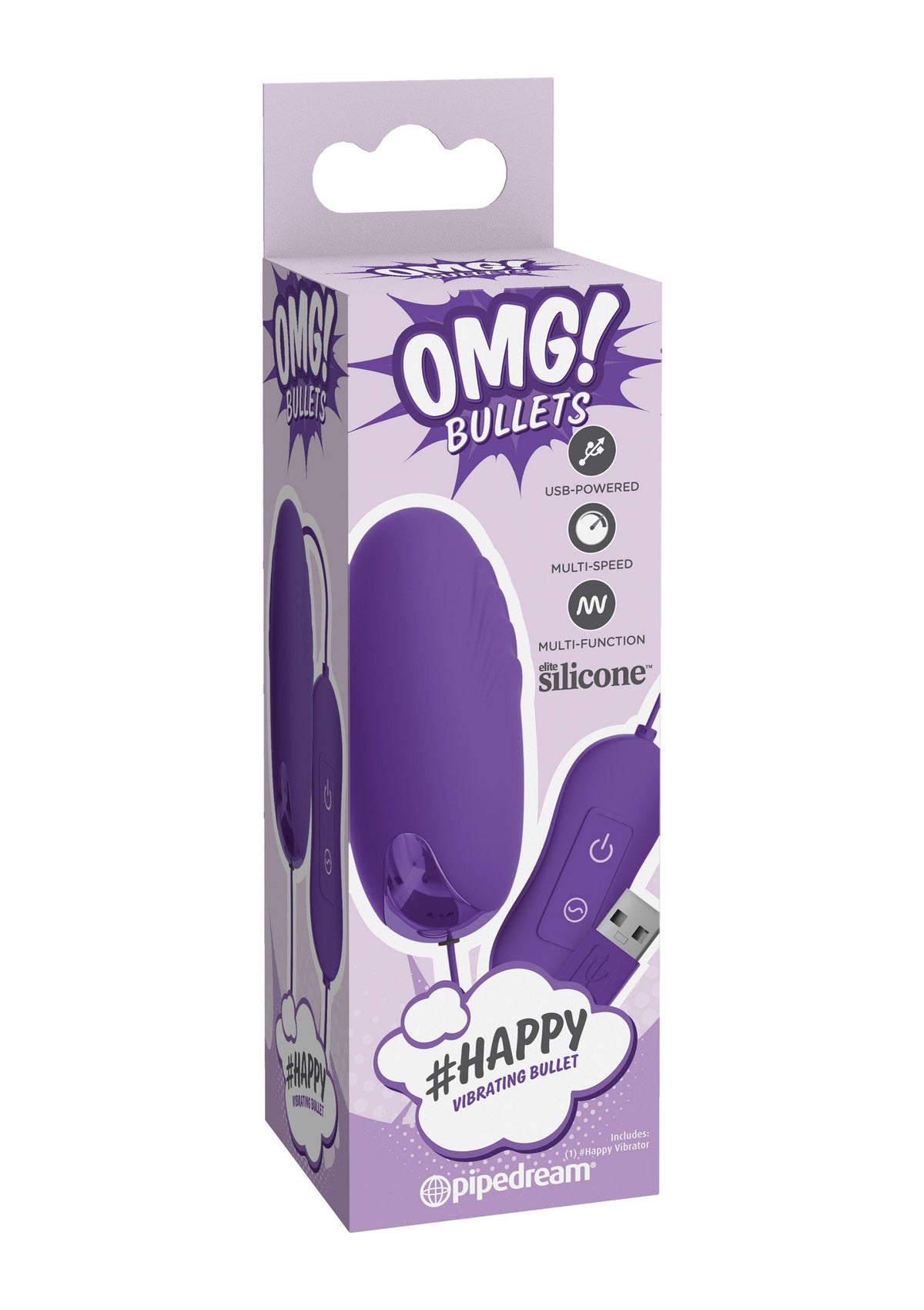 Pipedream OMG Happy Vibrating Bullet