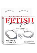 Pipedream Fetish Fantasy Beginners Metal Cuffs