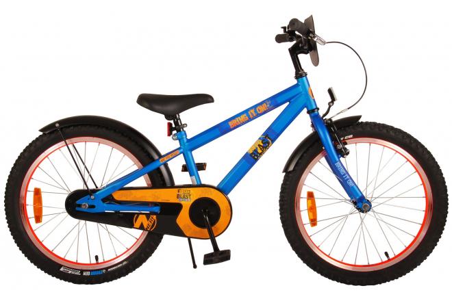 NERF Kinderfiets - Jongens - 20 inch - Satijn Blauw