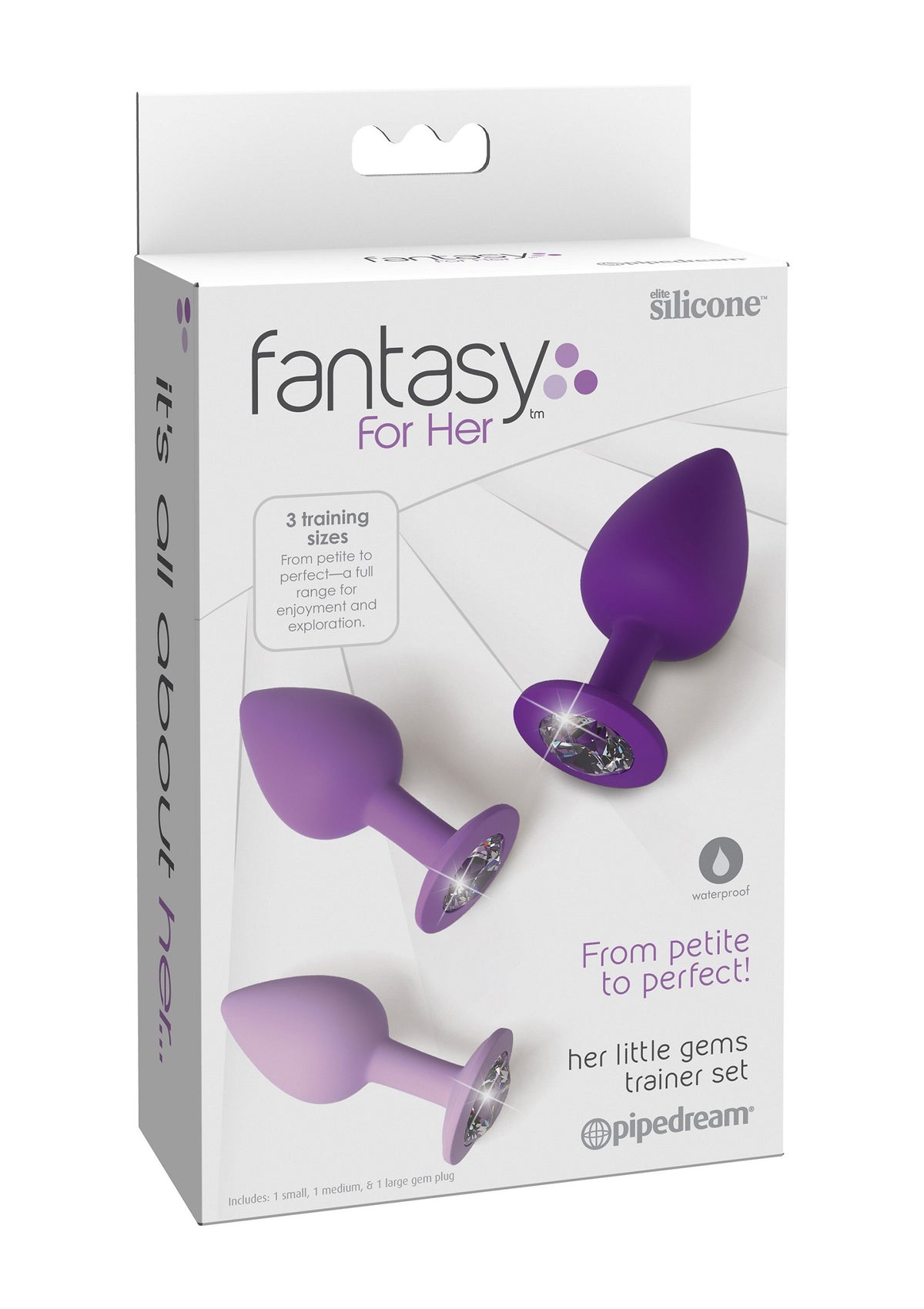 Pipedream Fantasy For Her Her Little Gems Trainer Set