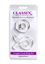 Pipedream Classix Couples Cock Ring Set