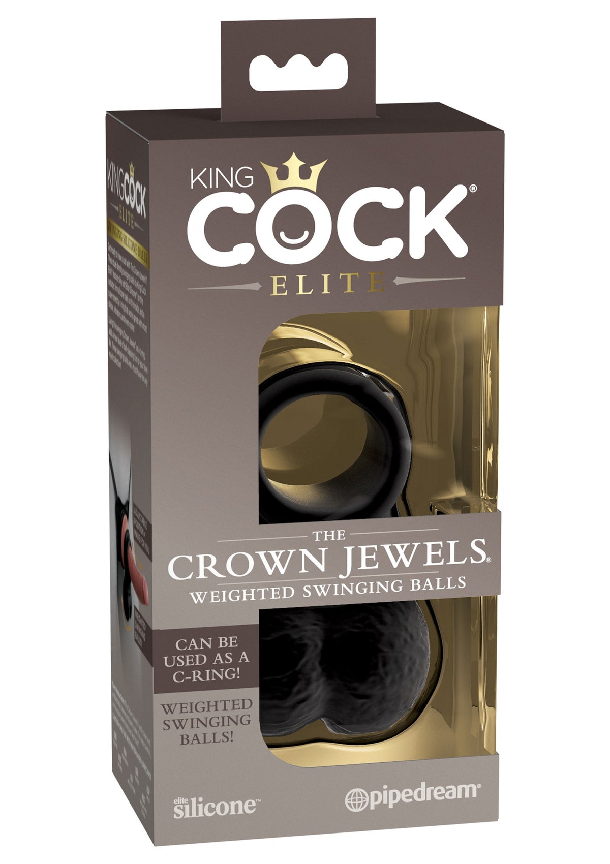 Pipedream King Cock Elite The Crown Jewels - Weighted