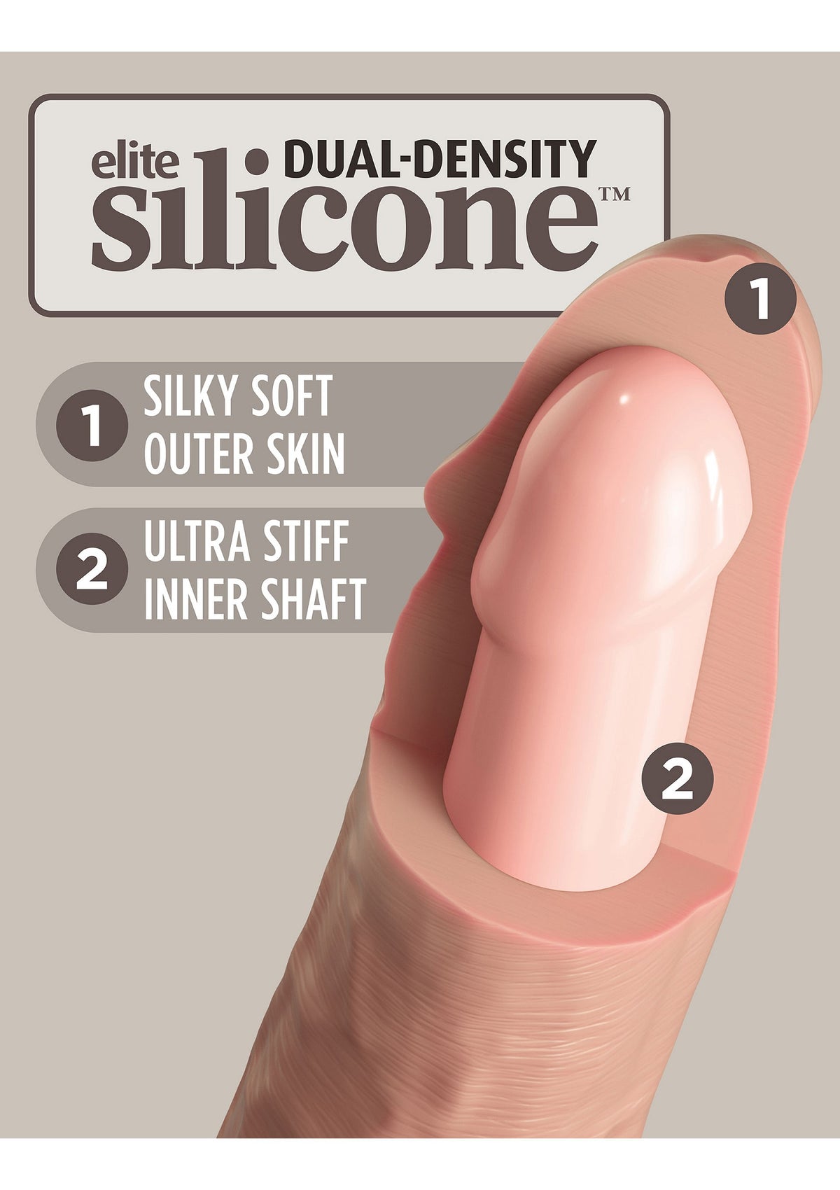 Pipedream King Cock Elite Beginners Silicone Body Dock Kit