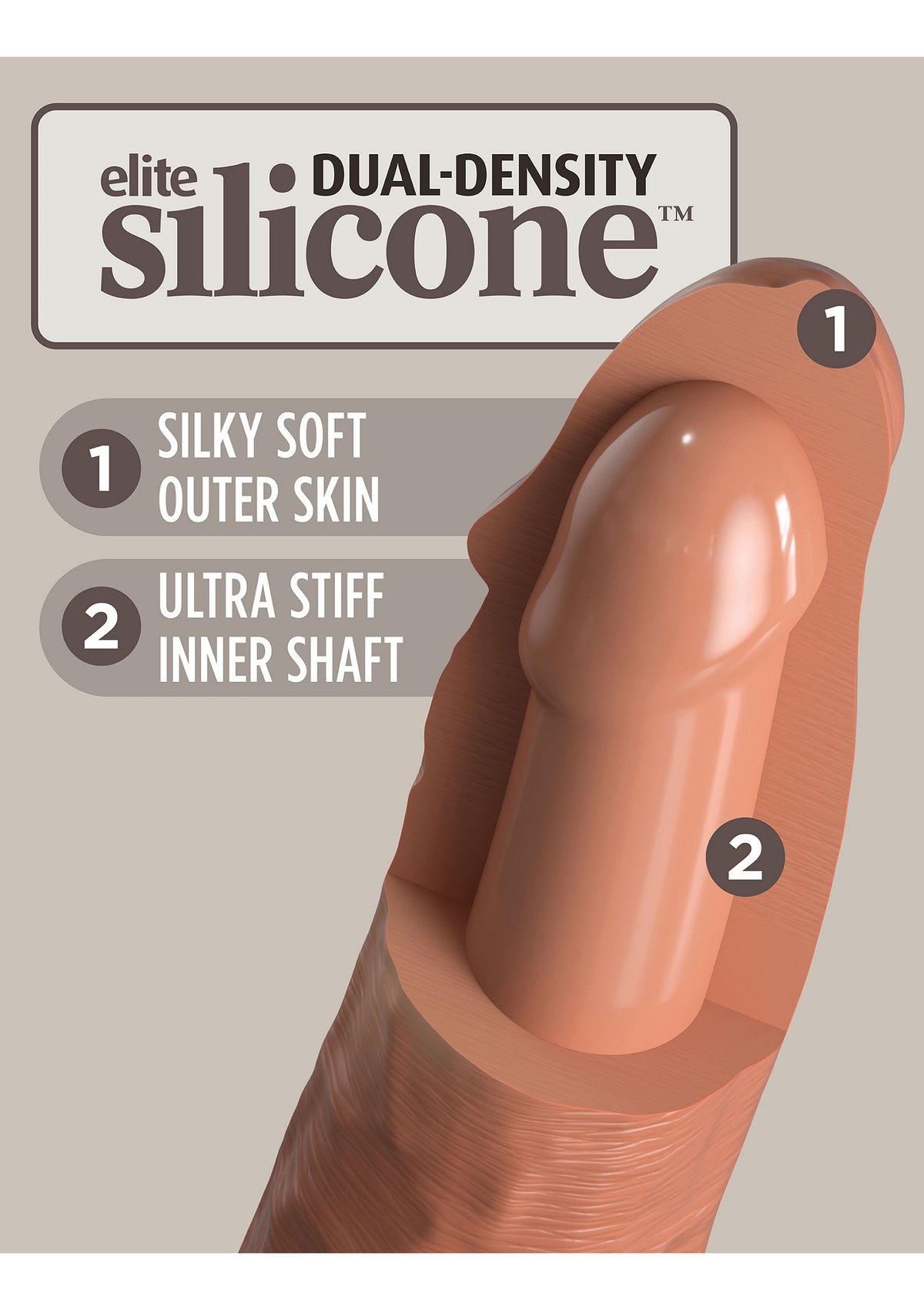 Pipedream King Cock Elite Comfy Silicone Body Dock Kit