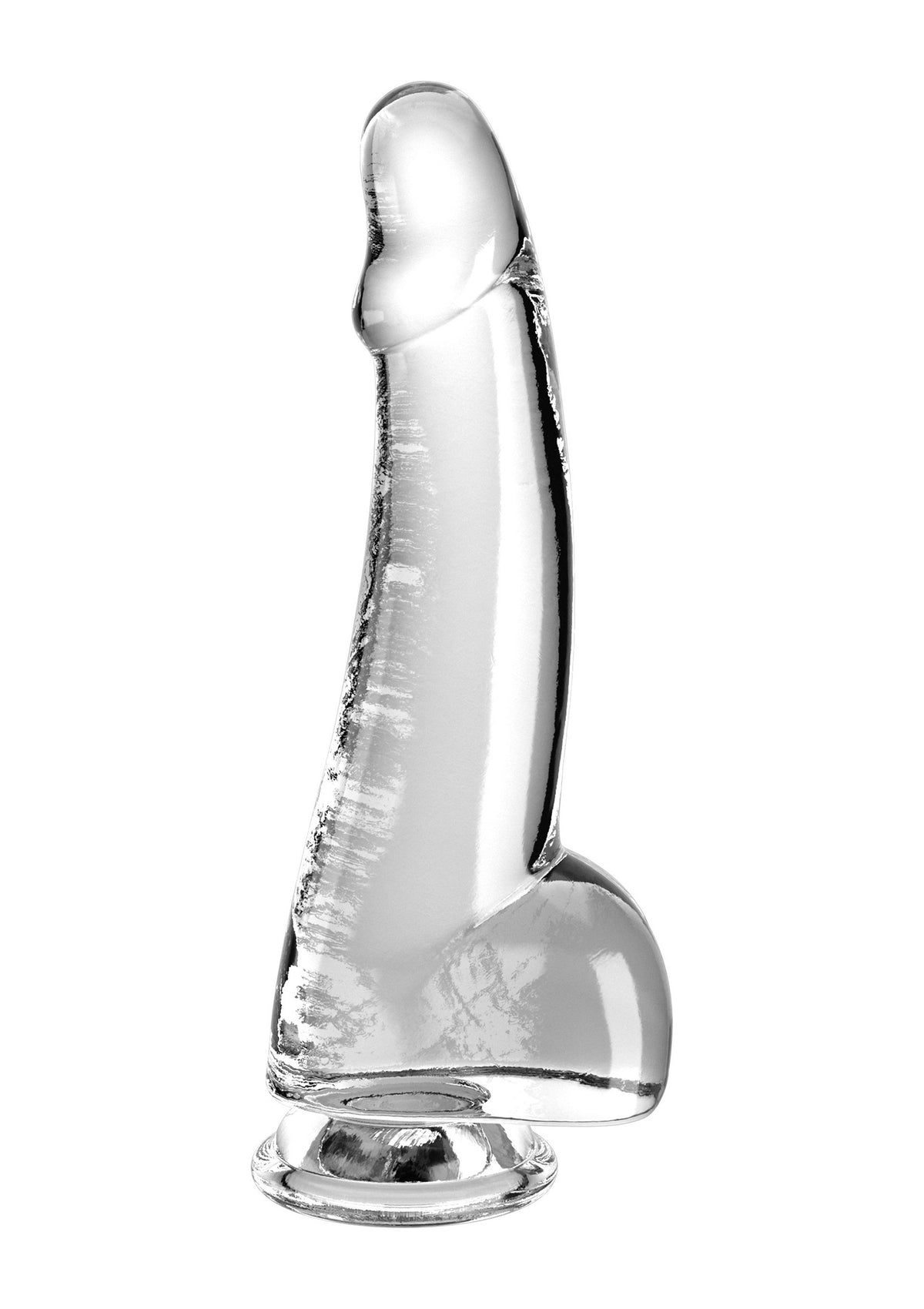 Pipedream King Cock Clear 7.5' Balls