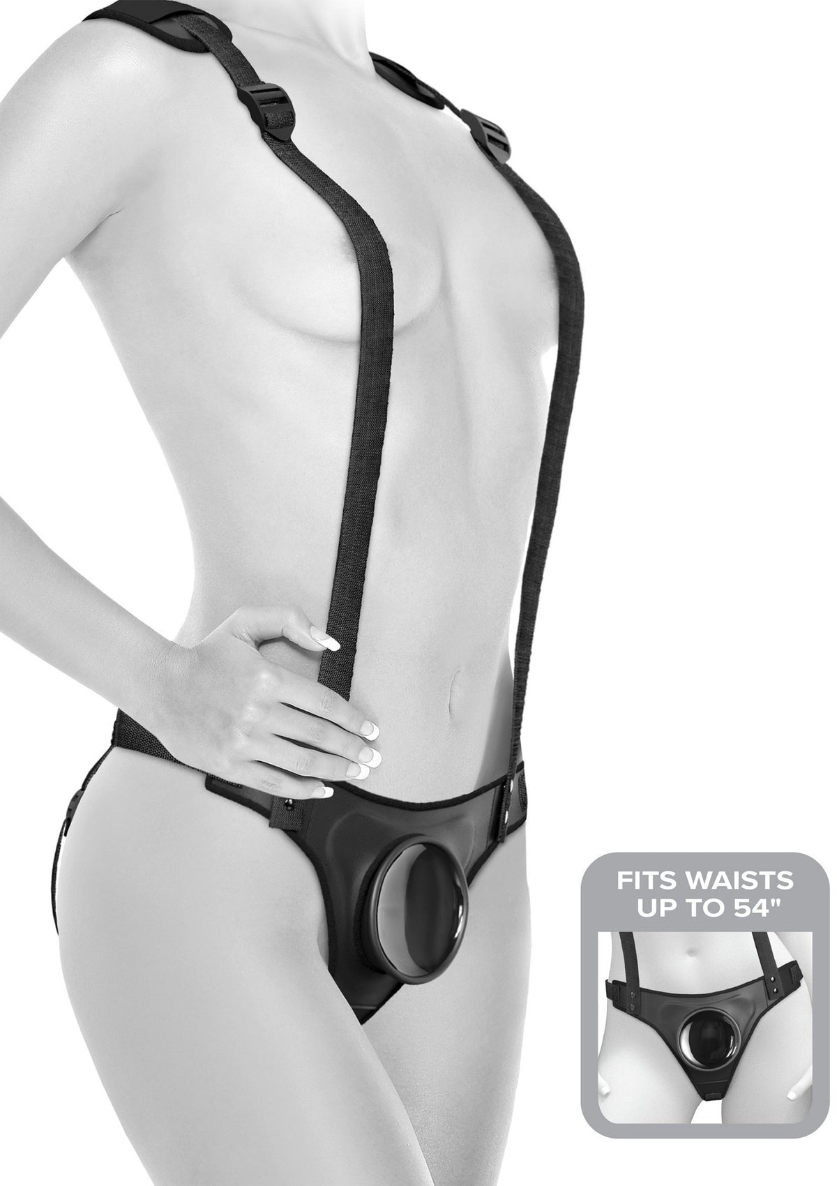 Pipedream Body Dock Strap-On Suspenders