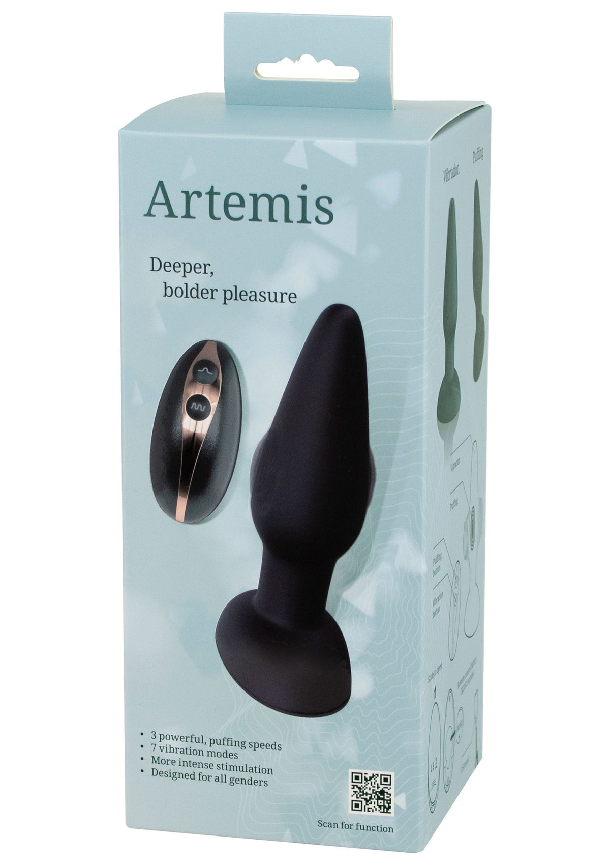 Seven Creations Artemis Pulsating Buttplug