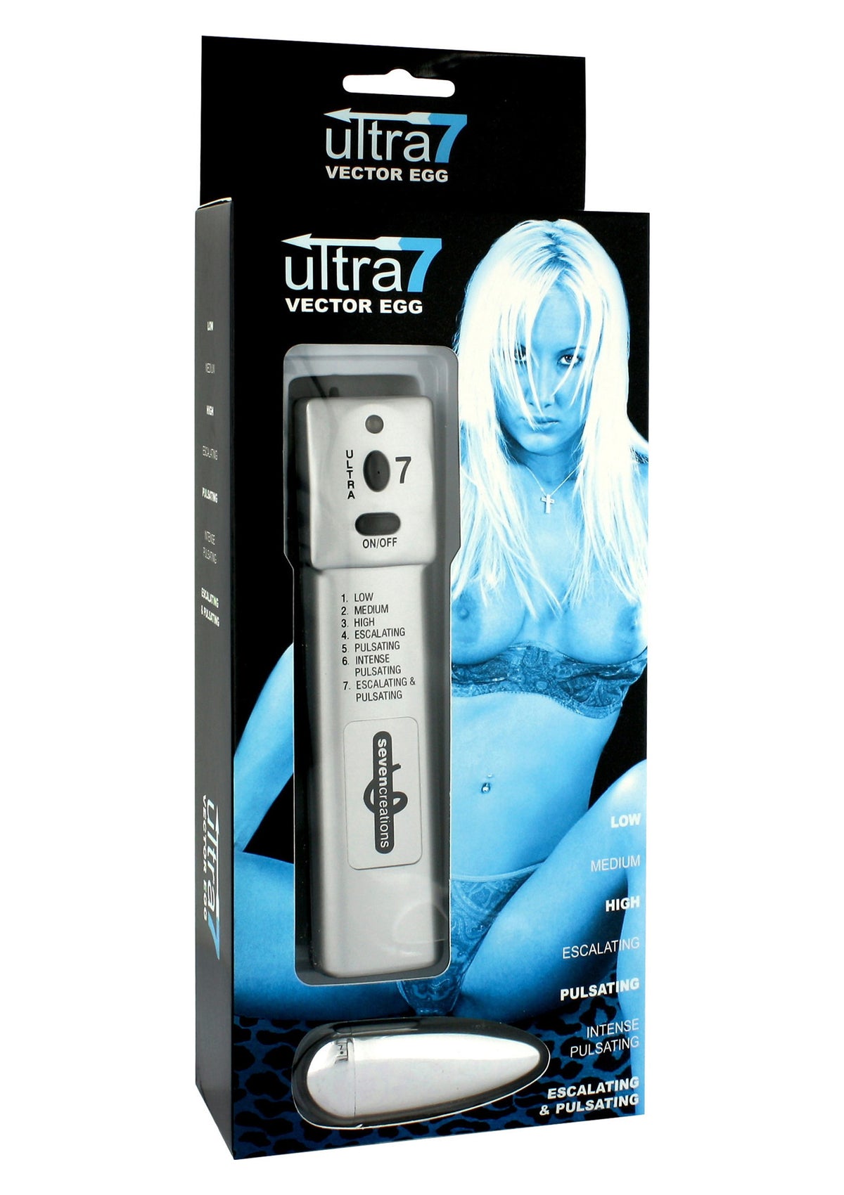 Seven Creations Ultra 7 Vector Egg Vibrating
