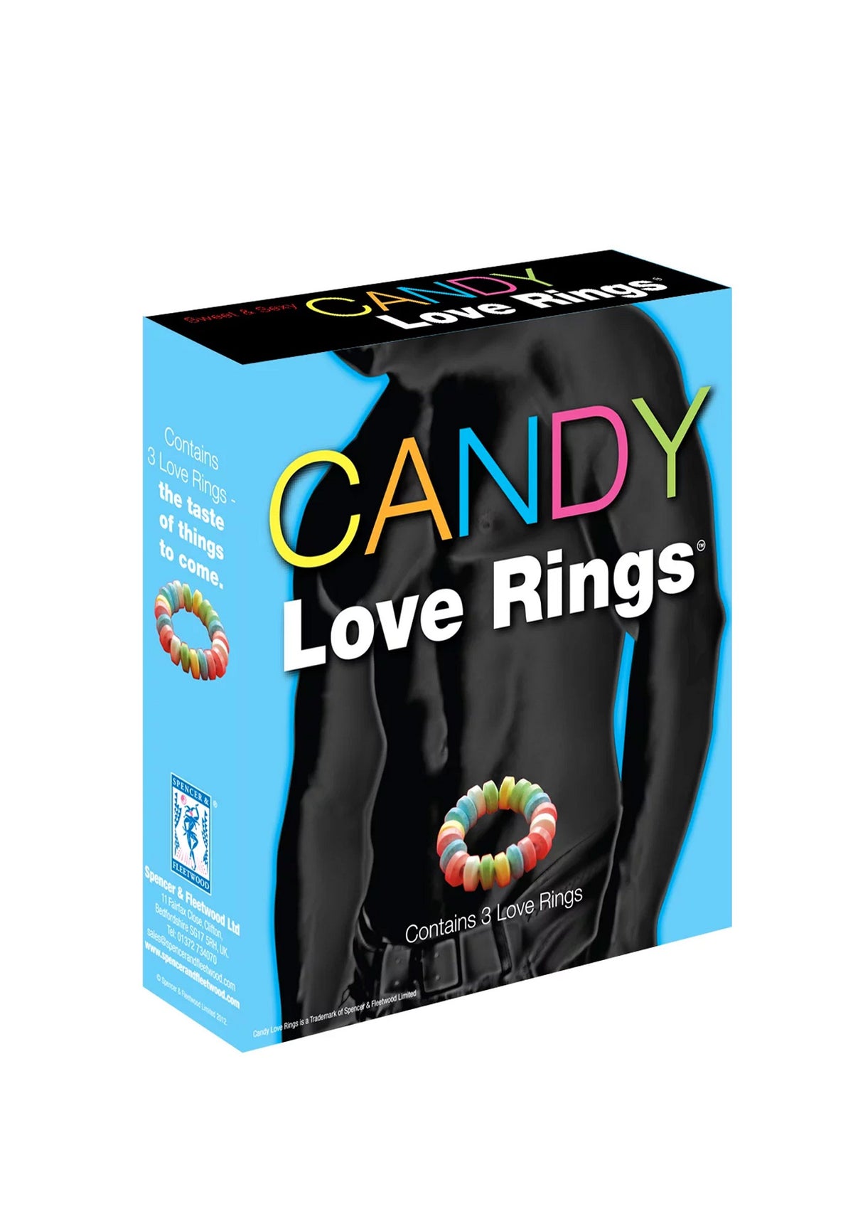 S&F Candy Love Rings 3pcs