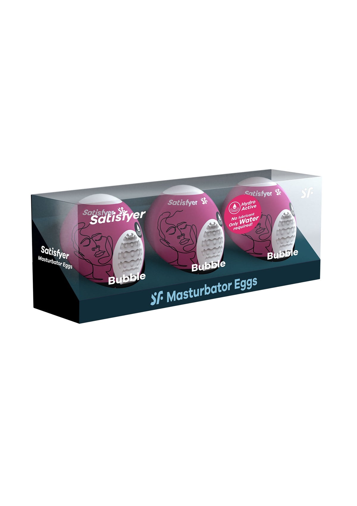 Satisfyer Masturbator Egg Bubble 3pcs